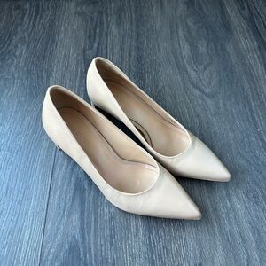 Vince Camuto Nude Pointed Toe Heels